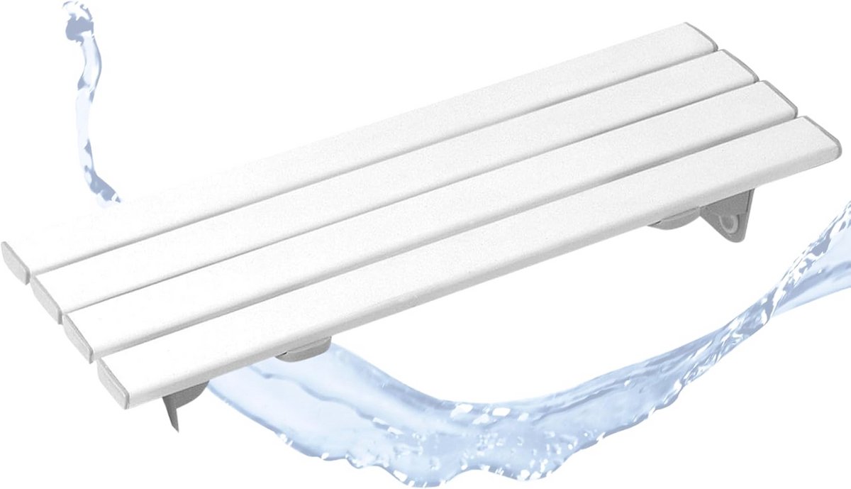 Badplank met afneembare handgreep - 66 cm