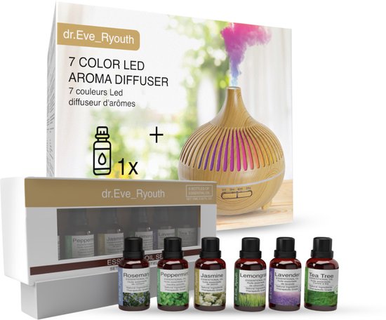 Dr. Eve_Ryouth LED geurverspreider + olieset 1000