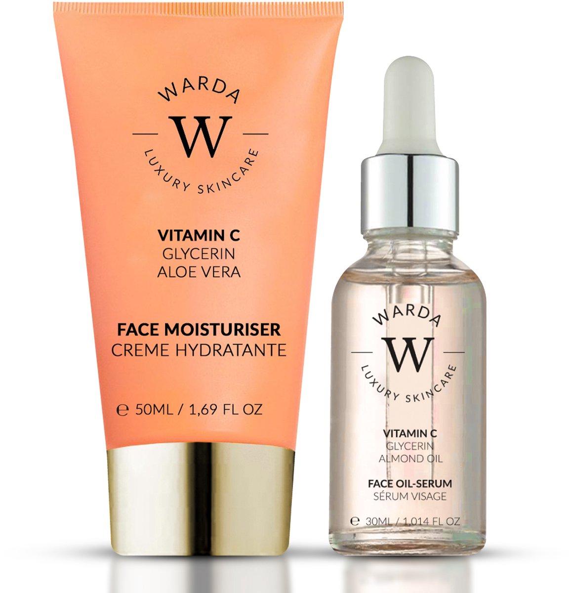 Warda Luxury Skincare Vitamine C gezichtsverzorgingsset