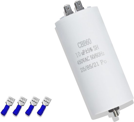 Motorkondensator 10 µF / 450 V – Rechteckig, 35x Produktbild-Vorschau 4