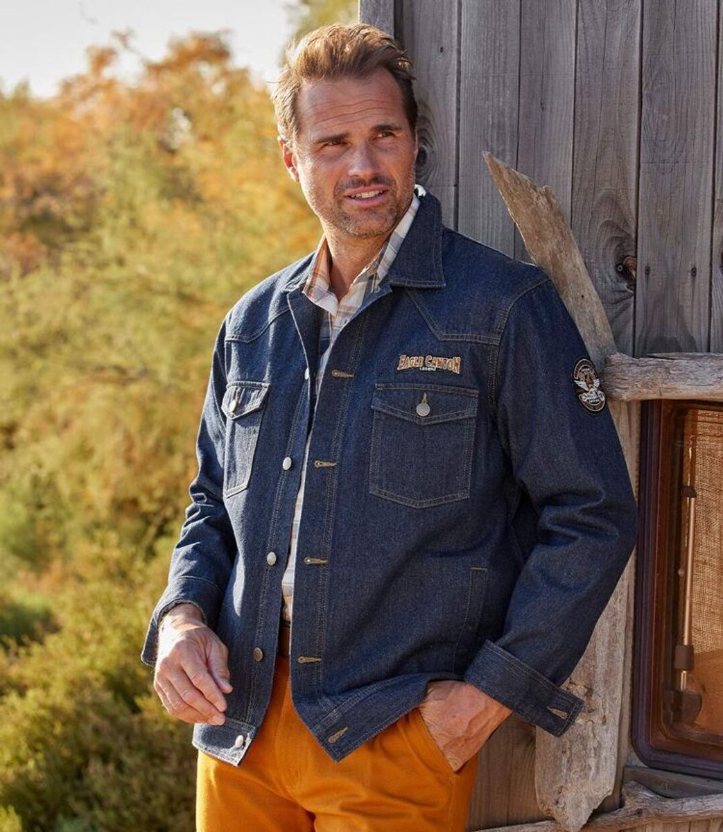 ATLAS FOR MEN - Spijkerjack Eagle Canyon - Heren - Verkrijgbaar in grote maten - M