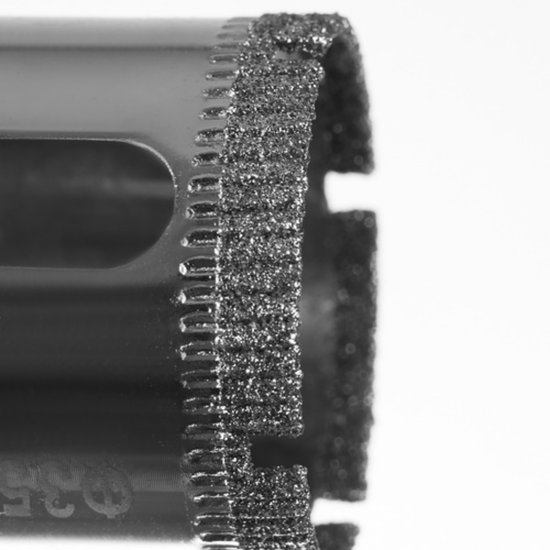 Coffret de 10 forets diamantés Bigstren pour professionnels - Ø 6, 8, 10, 16, 20, 28, 35, 45, 50 et 68 mm