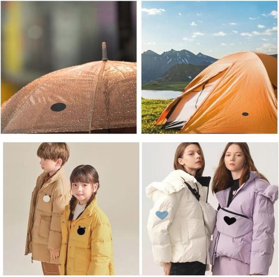 Waterdichte reparatiepleisters voor kleding en tenten - 45 zelfklevende patches — afbeelding 5
