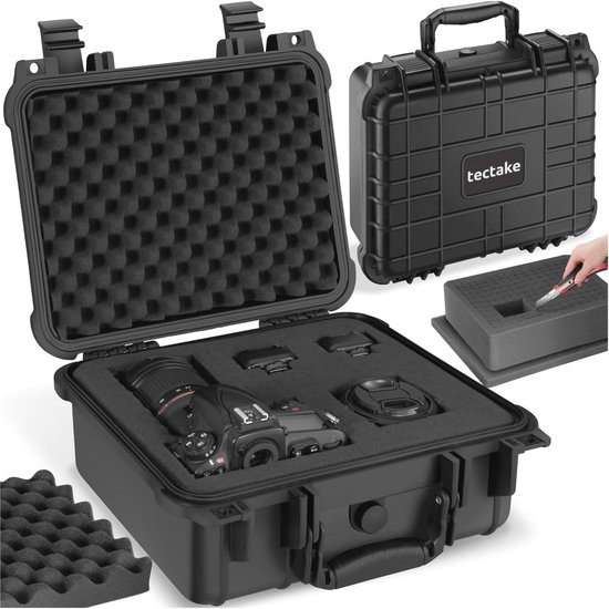 COSTWAY Hard Shell cameratas, universeel, verstelbaar