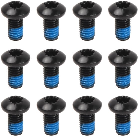 Tornillo De Rotor De Bicicleta M5 X 10 Mm, 12 Unidades Torx, | Meses Tornillo De Rotor De Bicicleta M5 X 10 Mm, 12 Unidades Torx, | Meses