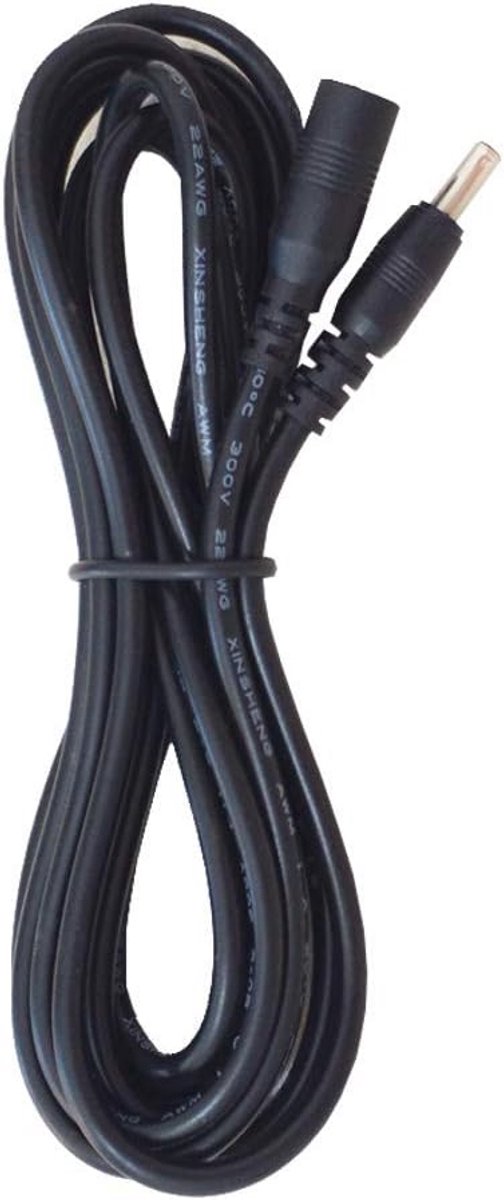 DC Power Verlengkabel 1,35 mm x 3,5 mm - 2m Power Male naar Vrouwelijk Adapter