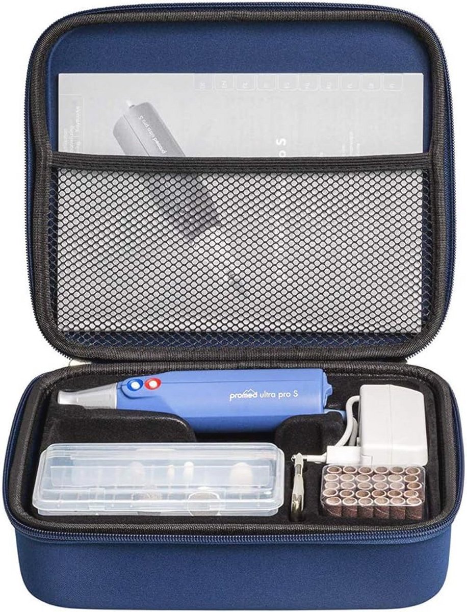Elektrische Manicure Pedicure Set met 11 Opzetstukken en Opbergtas