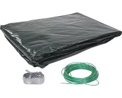 Winterdekzeil voor Ovalen Bassin 730 x 370 cm - Bescherming en Onderhoud voor je Zwembad