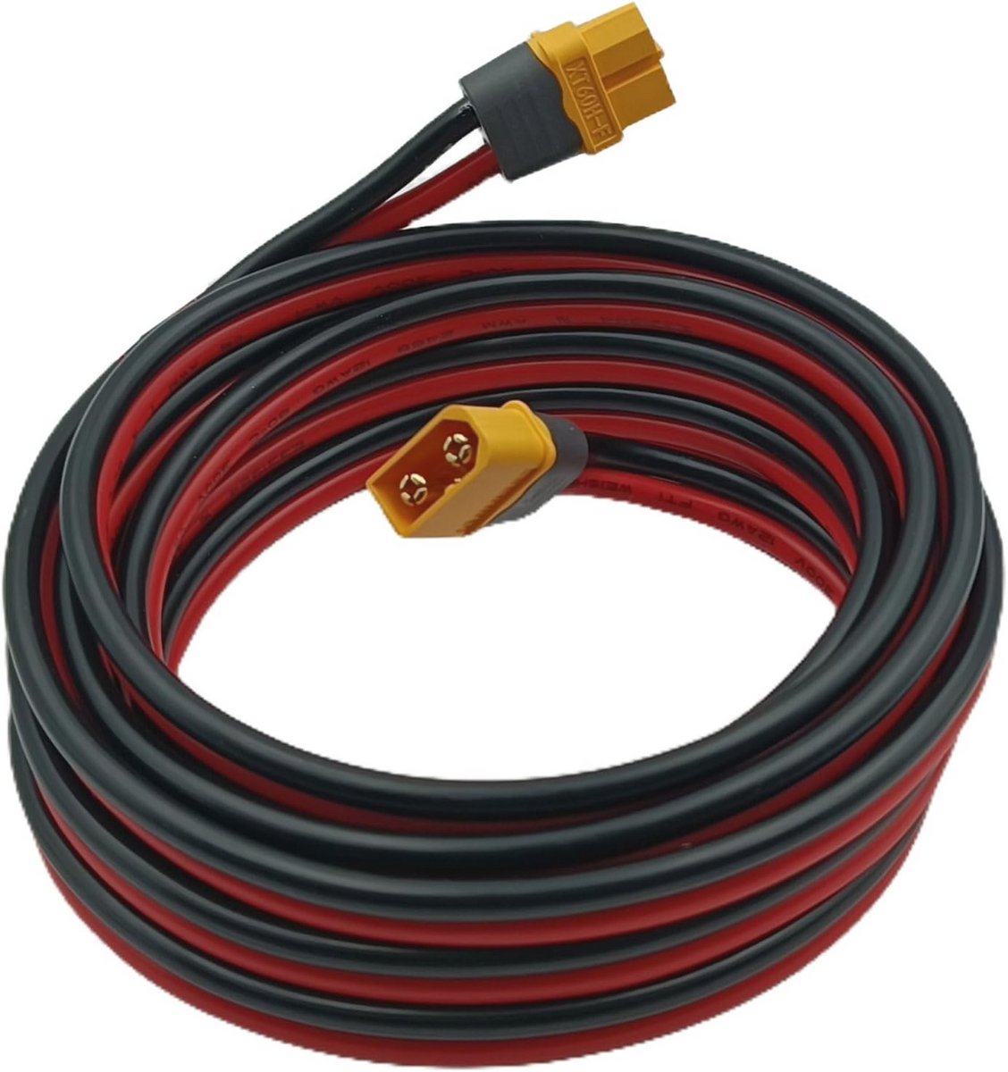 Verlengkabel XT60 12 AWG - 3 Meter voor EcoFlow Powerstation
