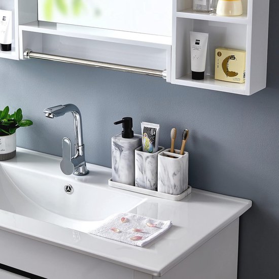Aquanova Figo tandenborstelhouder van keramiek • Taupe • de Bijenkorf