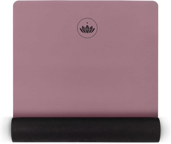 Krachtige antislip PU yogamat - ecologisch gemaakt van natuurlijk rubber - voor Hot Yoga en Ashtanga Yoga - extra breed 183 x 66 x 04 cm Yogamat — afbeelding 3