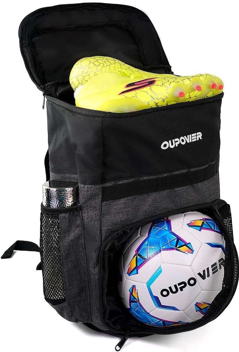 35L sporttas met ballencompartiment en apart schoenenvak, waterafstotend