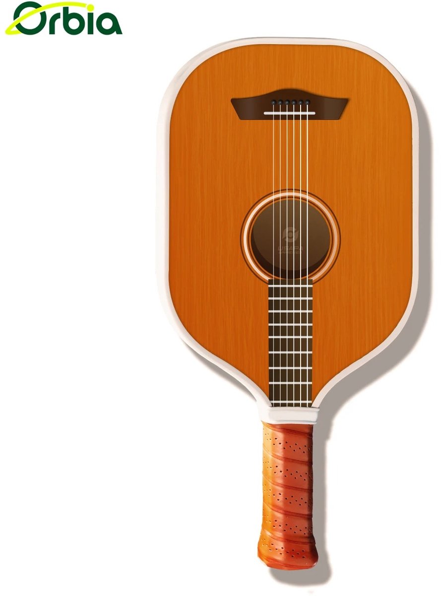 Orbia Pickleball Racket - Pickleball Paddle - Voldoet aan USA Pickleball richtlijnen - Gitaar