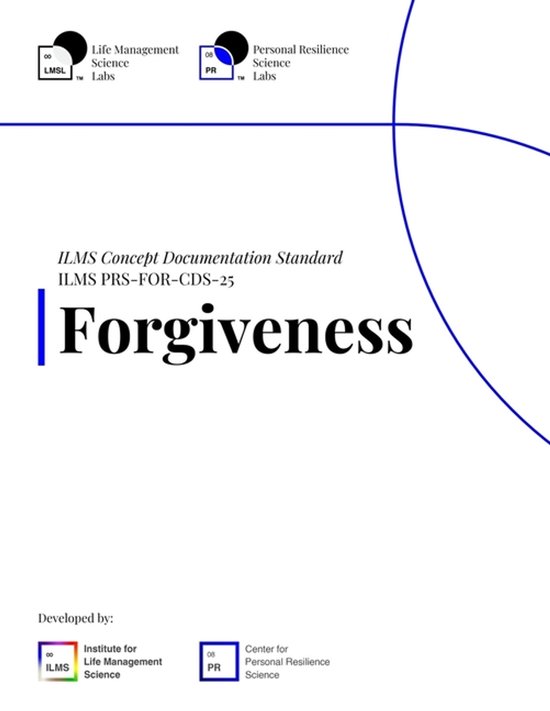 ILMS Concept Documentation Standard - Forgiveness (PRS-FOR-C ... - cover