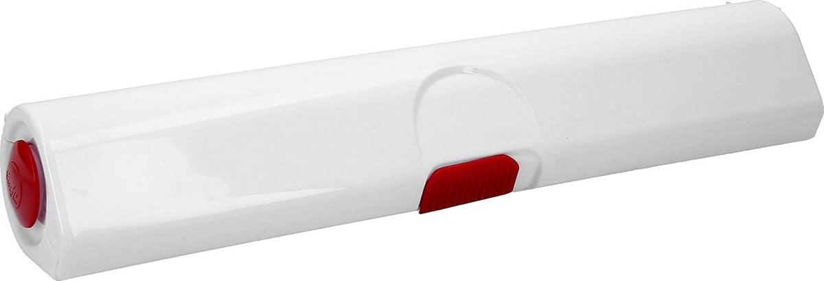 Foliesnijder voor Aluminium- en Vershoudfolie - 33 cm - Eénhandbediening - Compact - Rood/Wit