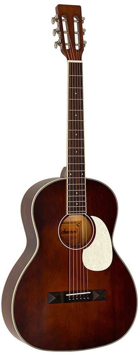 Richwood HSP-35-MBR Heritage Series Parlor massief ceder bovenblad mat bruin