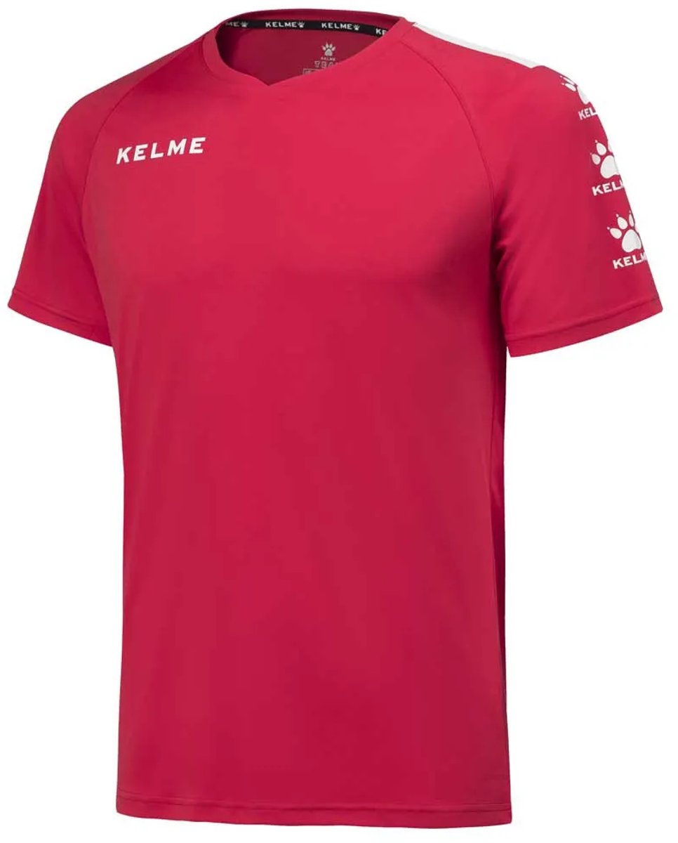 Kelme Lince T-shirt Met Korte Mouwen Rood M Man,Vrouw