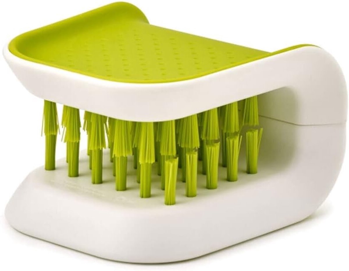 BladeBrush Mes & Bestek Reiniger - Veilige Borstel voor Mesbladen - Groen