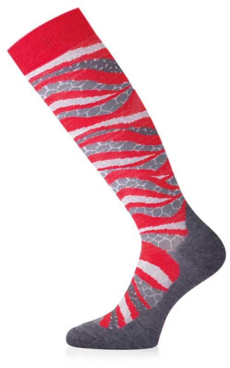 Lasting Slf 338 Lange Sokken Rood EU 38-41 Man,Vrouw