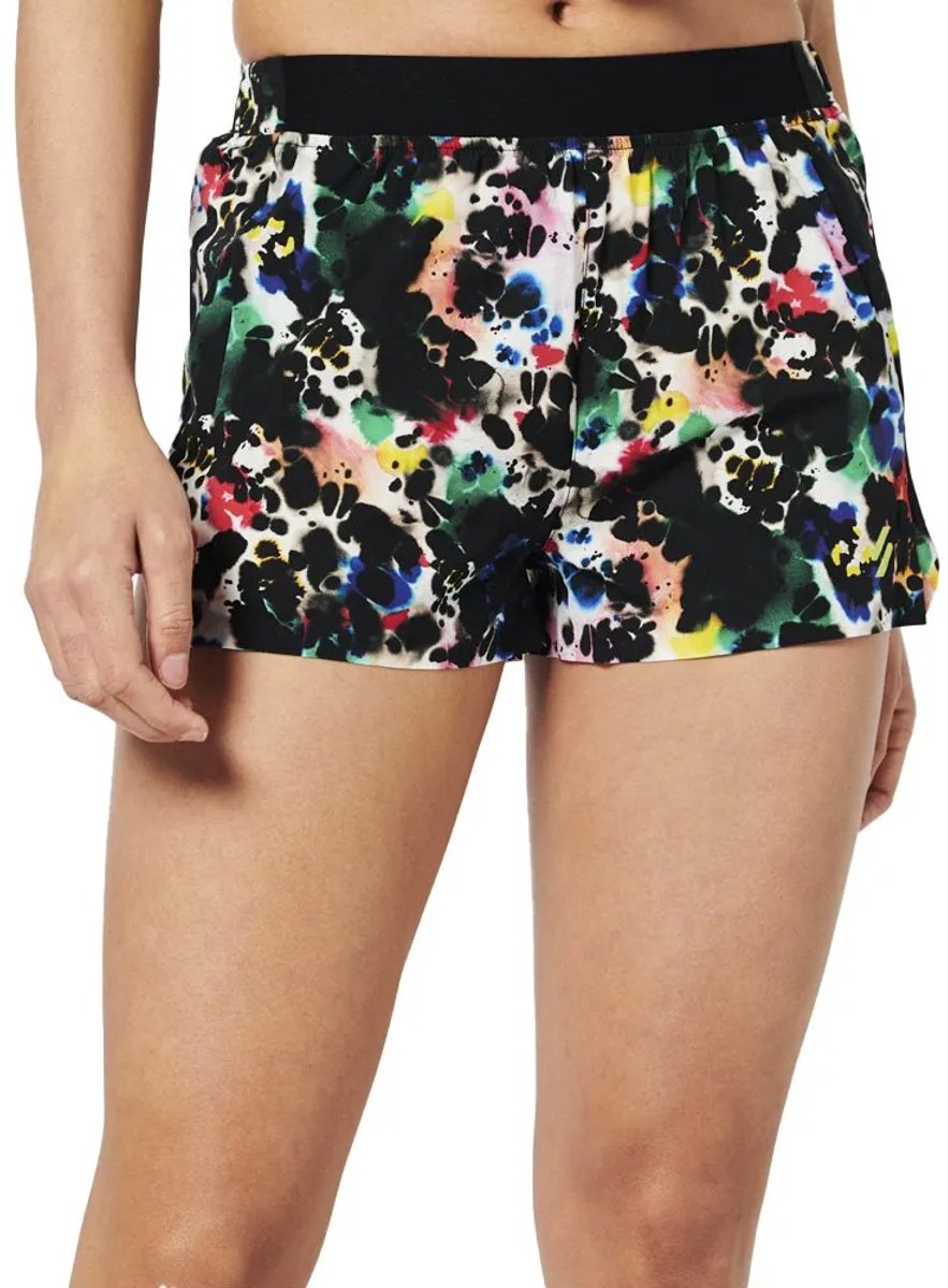 Superdry Run Shell Korte Broek XL Vrouw Abstract Ink Micro