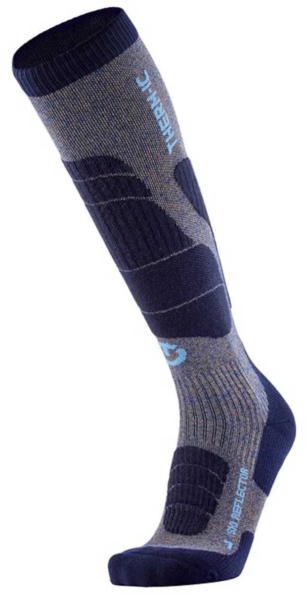Therm-ic Ski Merino Reflector Sokken Grijs EU 45-47 Man