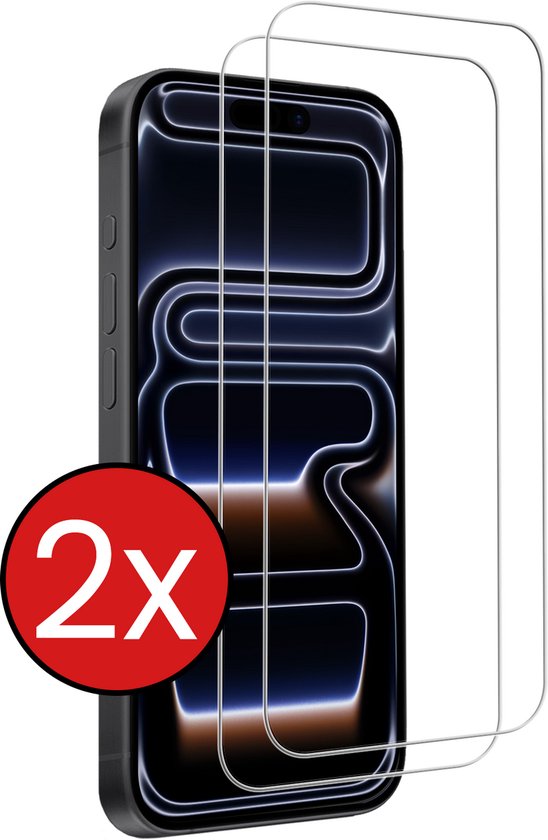 Screenprotector - 2 Stuks - Geschikt voor Apple iPhone 17 Pro Max - Volledige Dekking - Beschermglas - Gehard Glas - Tempered Glass - Screen Protector