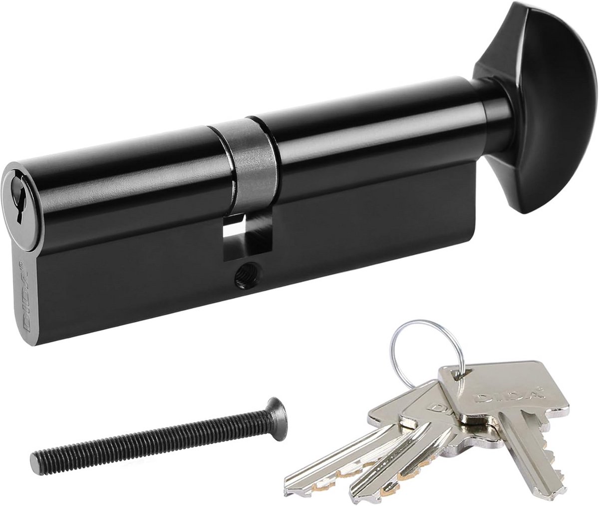 Veilig Eurocilinder Slot 100mm Lengte (55/45) voor UPVC Deuren met 3 Sleutels - Anti-Inbraak Cilinderslot