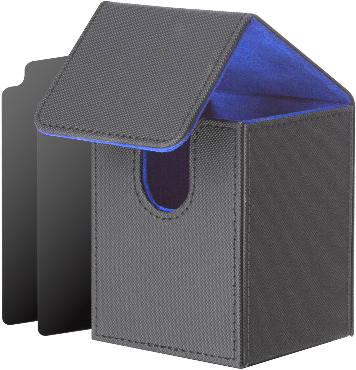 IMPERATORIS® Deck Box - Opbergdoos voor Speelkaarten - Card Case - Zwart en blauw
