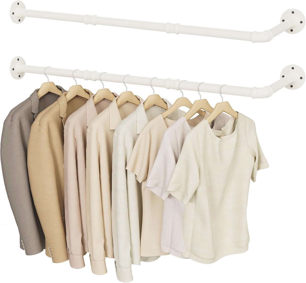 L-vormige Wandkapstok - Wandhaken voor Kleding in Stijlvol Ontwerp - Perfect voor Badkamer