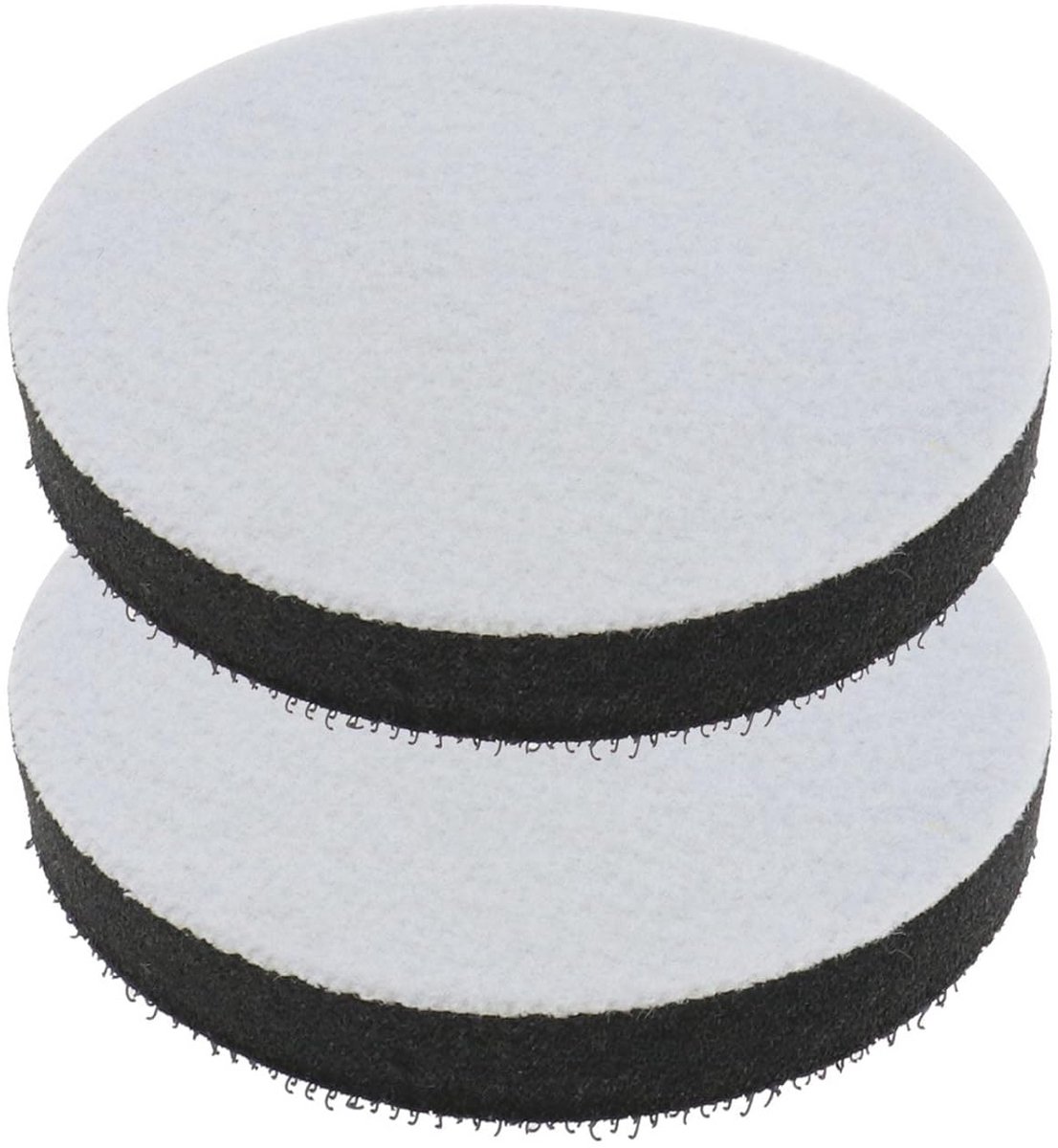 Abrasieve Zachte Pads voor Polijsten en Schuren - 2 Stuks - 3 Inch Schuim Kussen met Haak en Lus