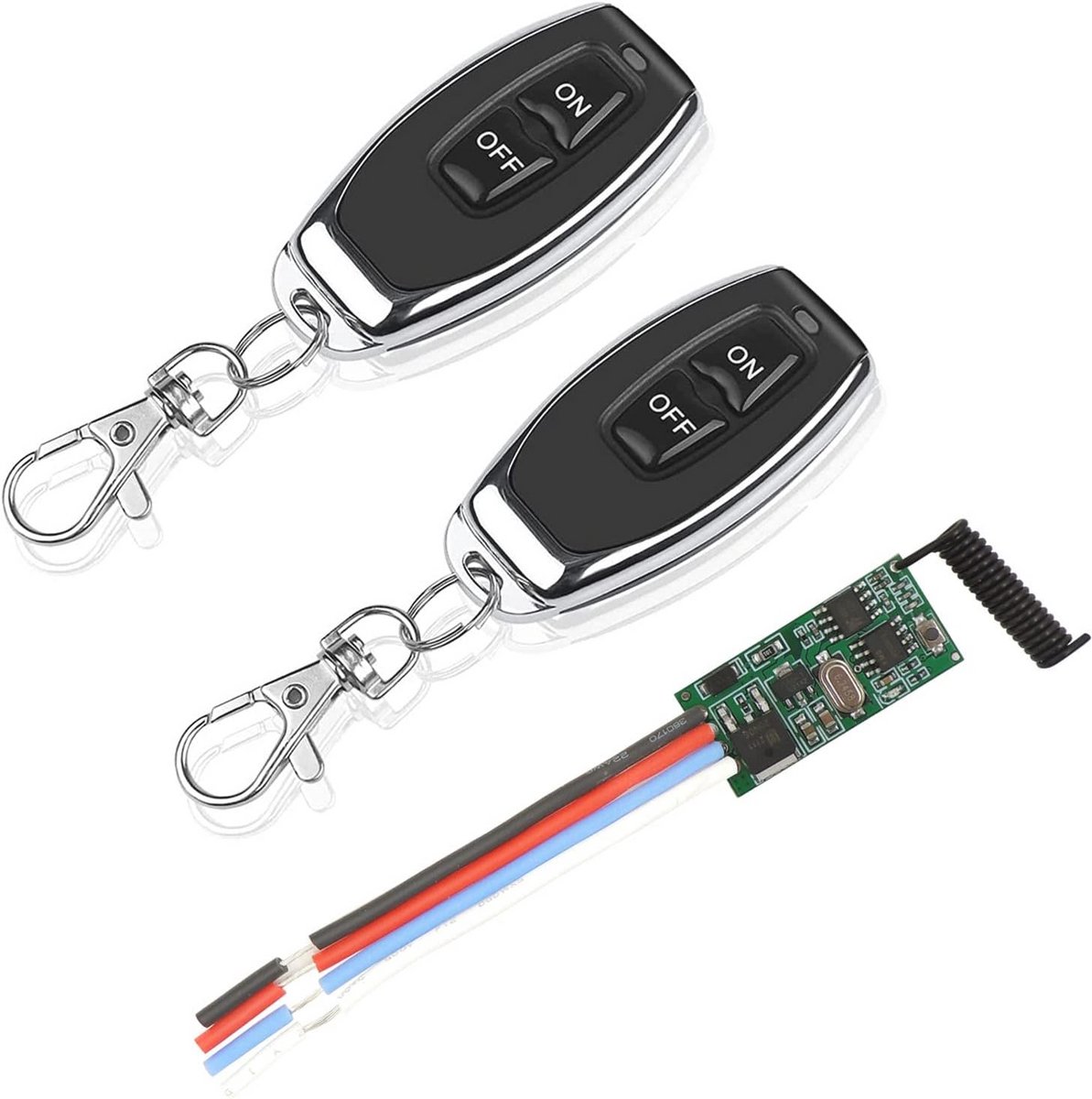 Draadloze Remote Control Module 2A 1 Kanaal 433Mhz