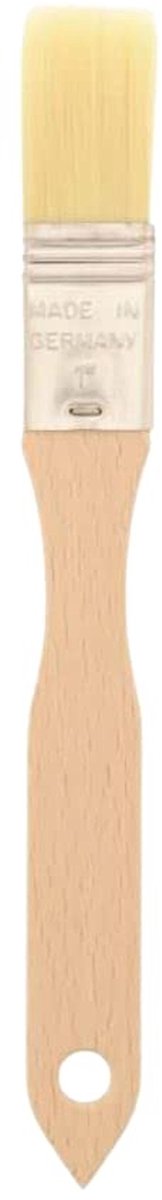 Huishoudelijke bakborstel - Platte borstel 21 x 3,6 cm met natuurlijke haren