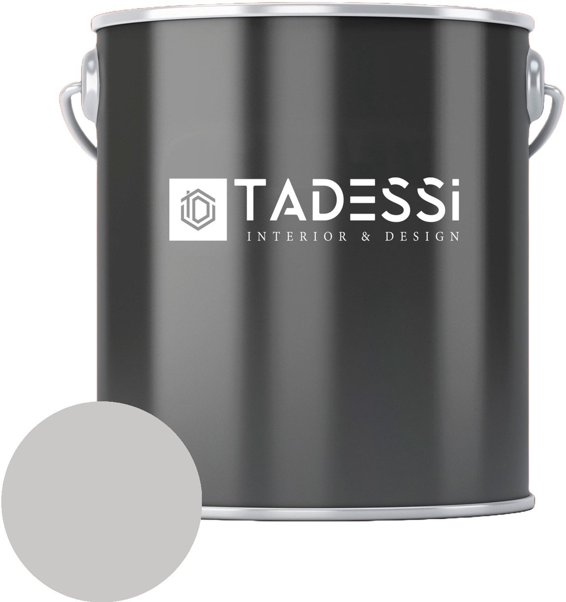 Tadessi Wall Select Muurverf - Dispersie - Kiezelgrijs Mat - 2,5 L