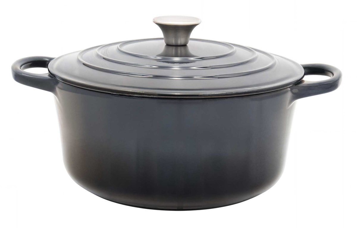 Delucio Gietijzeren Braadpan Grigio Antracite - 26cm
