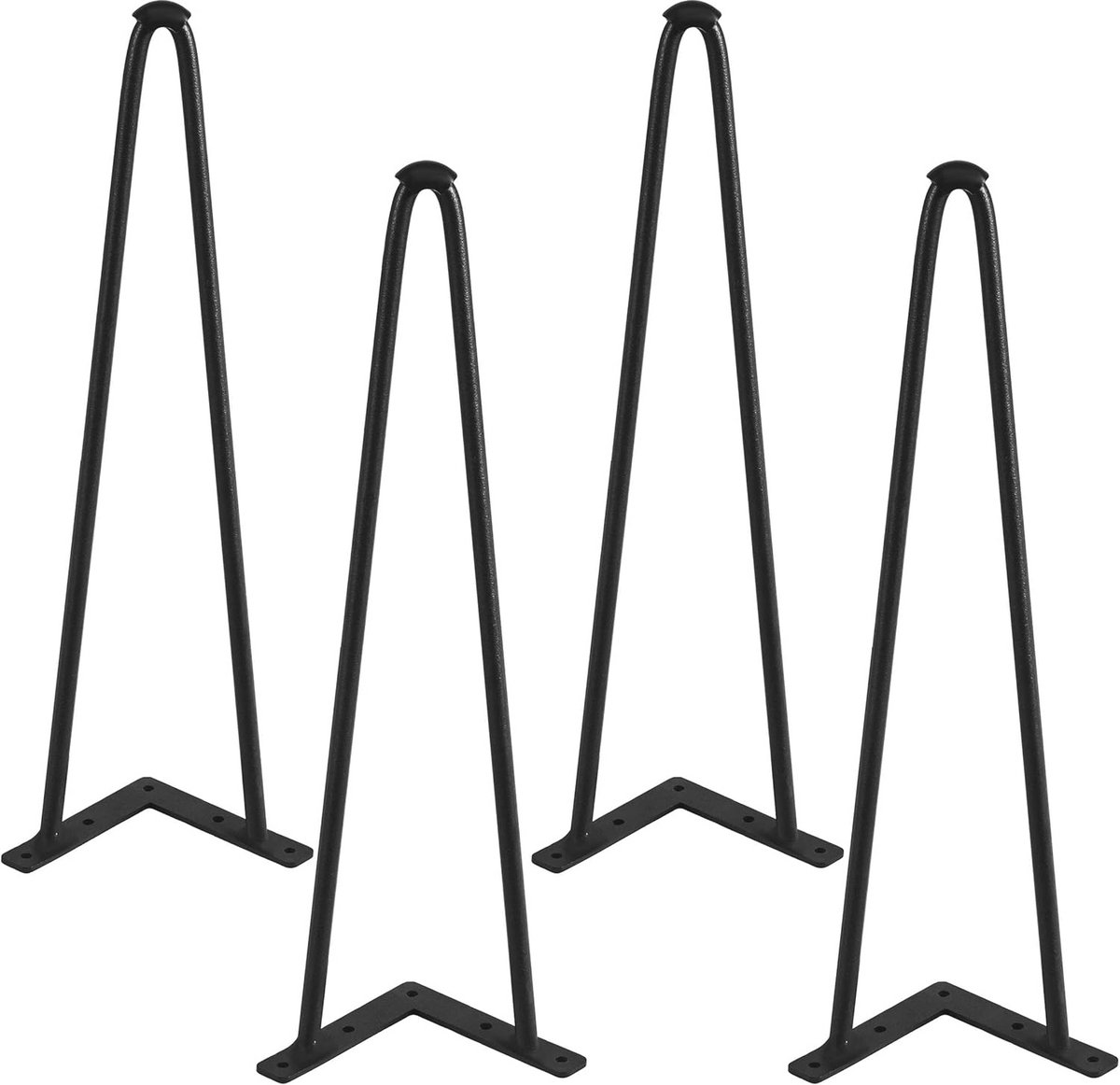 Set van 4 Hairpin Tafelpoten - Meubelpoten voor Diverse Tafelstijlen - Hoogte 41 cm