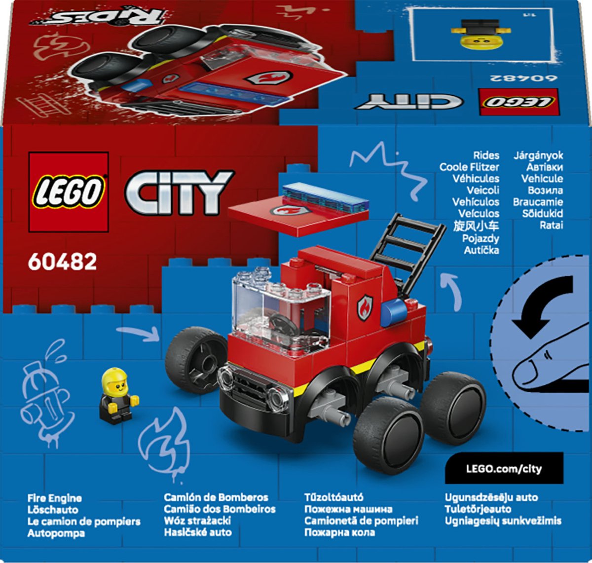 LEGO City Rides – Fire Truck - 60482 — afbeelding 13