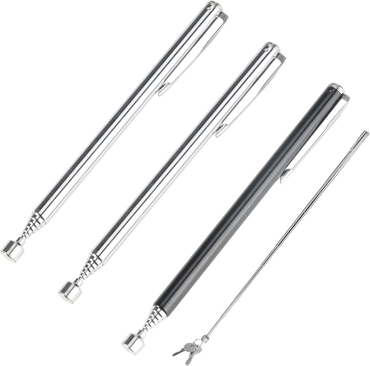 Telescoop Magneet Heffer – Uittrekbaar Opppicking Tool – 3 Stuks