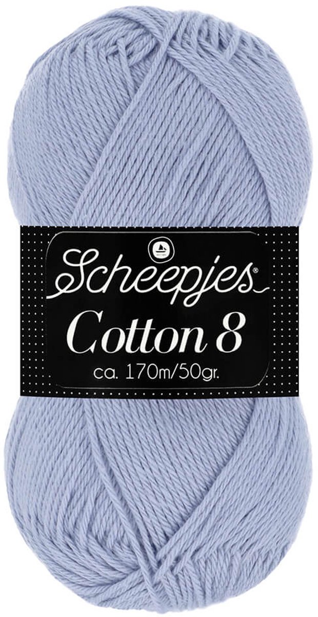 Scheepjes Cotton 8 50g - 651 Paars