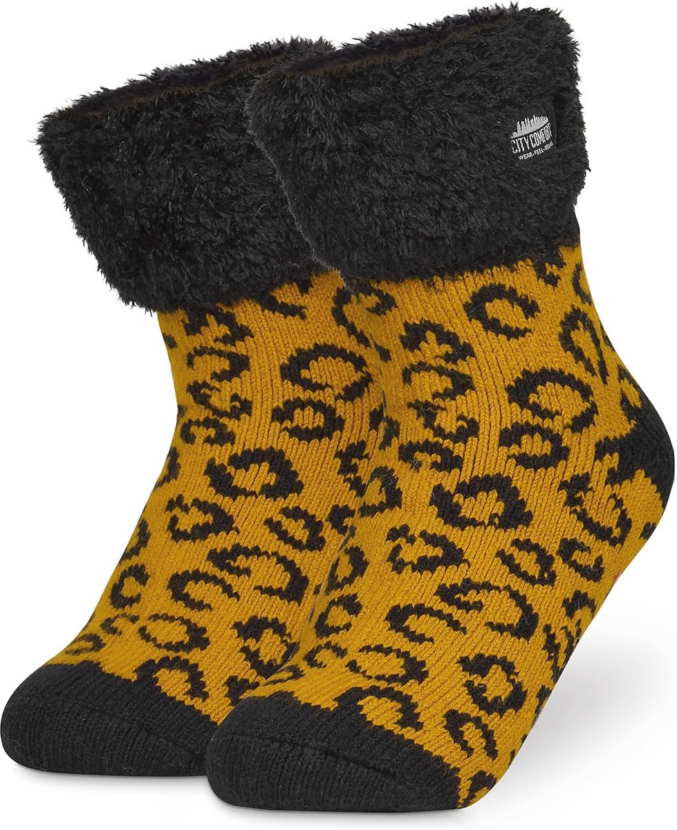 Pluizige Antislip Pantoffelsokken voor Dames en Tieners - Warme Fleece Loungewear