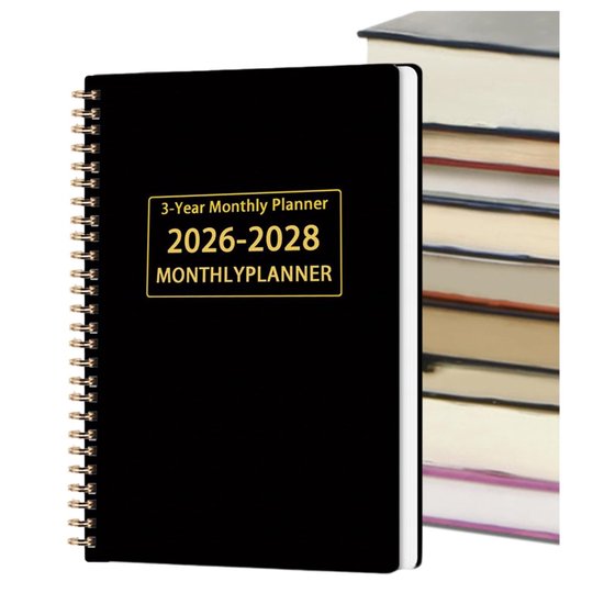 ZVD Maandplanner 2025-2027 – Kalender 2025-2027 | Dagboek voor school, universiteit, bedrijf, thuis, kantoor, werk, dagelijkse organisatie
