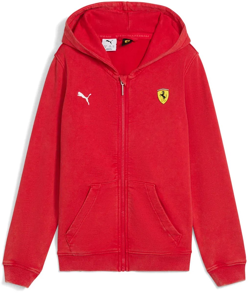 Puma Ferrari Sportswear Trainingsjack 5-6 Years Jongens Rosso Corsa