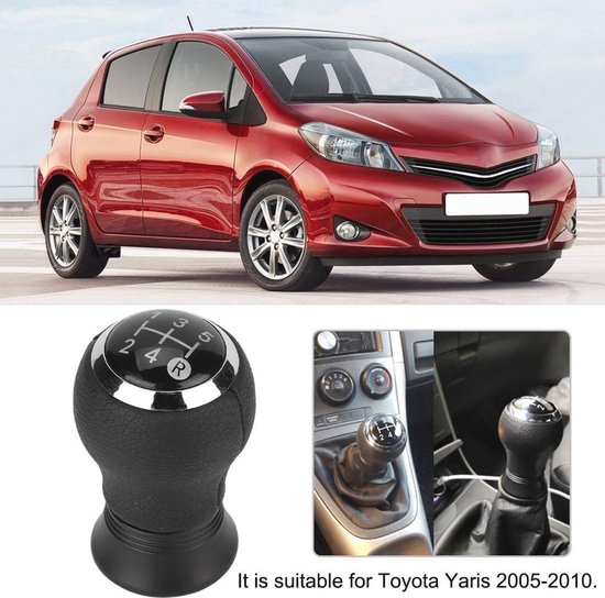 Hoogwaardige Versnellingspook voor Toyota Yaris 2005-2010 - 5 Speed Shift Knob — afbeelding 3