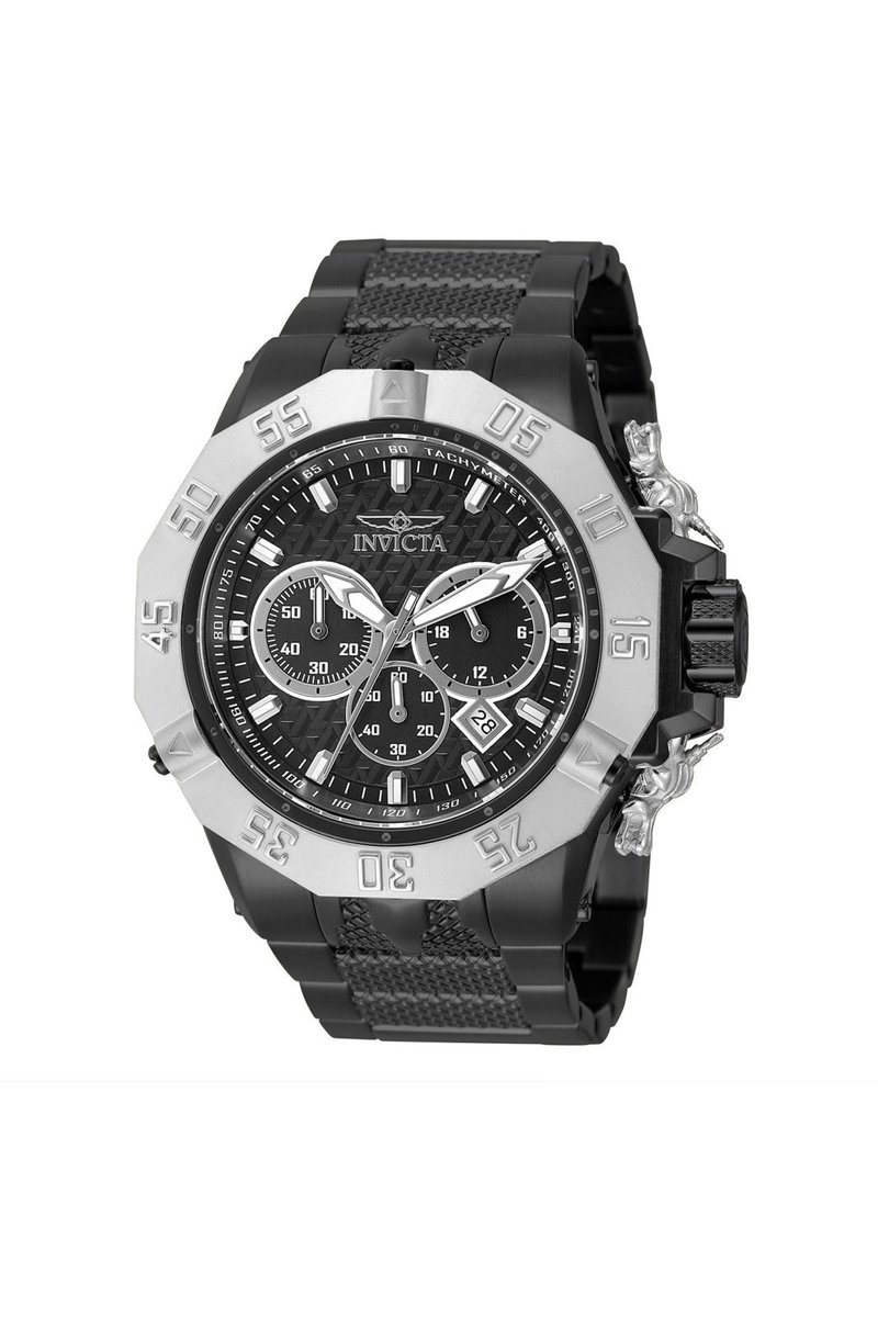 Invicta Subaqua - Poseidon 48359 Heren Horloge - Waterdicht - Analoog - Quartz Uurwerk - Roestvrij Staal met grijze Wijzerplaat - 54mm