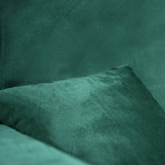Flumi opvouwbare mini kindersofa – zachte kinderbank met uitklapfunctie en afneembare hoes, groen — afbeelding 3