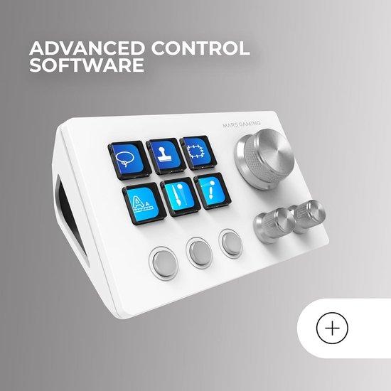 Compacte Stream Deck met 6 LCD Knoppen, 3 Draaiwielen en Software - Voor Gaming, Streaming en Design van Elgato — afbeelding 2