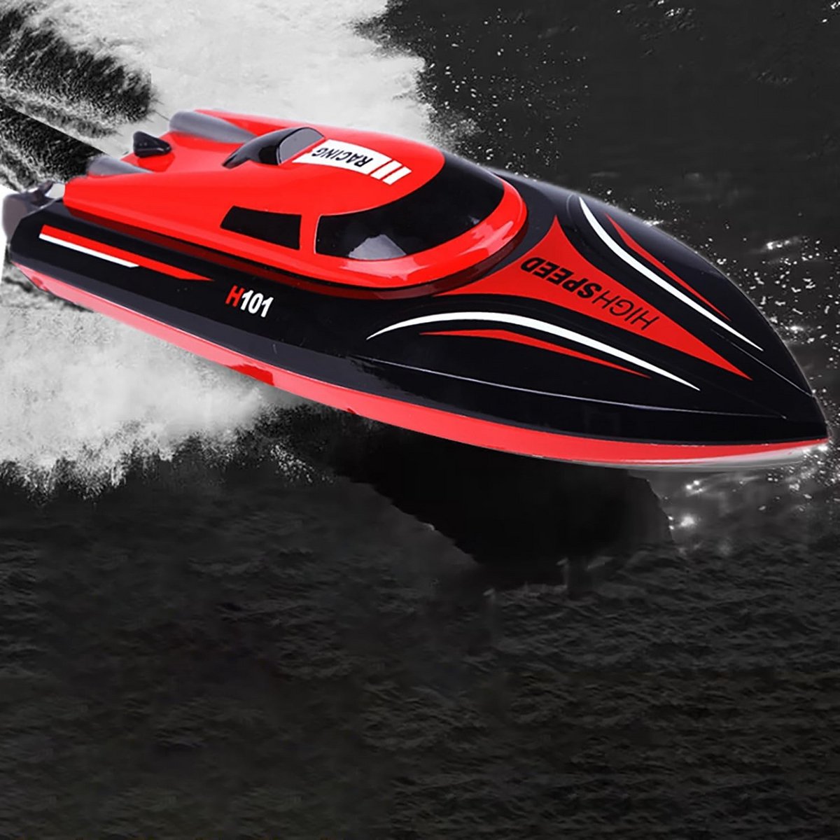 Grote High Speed RC Raceboot 17 Inch 30KM/H met Automatische Correctie