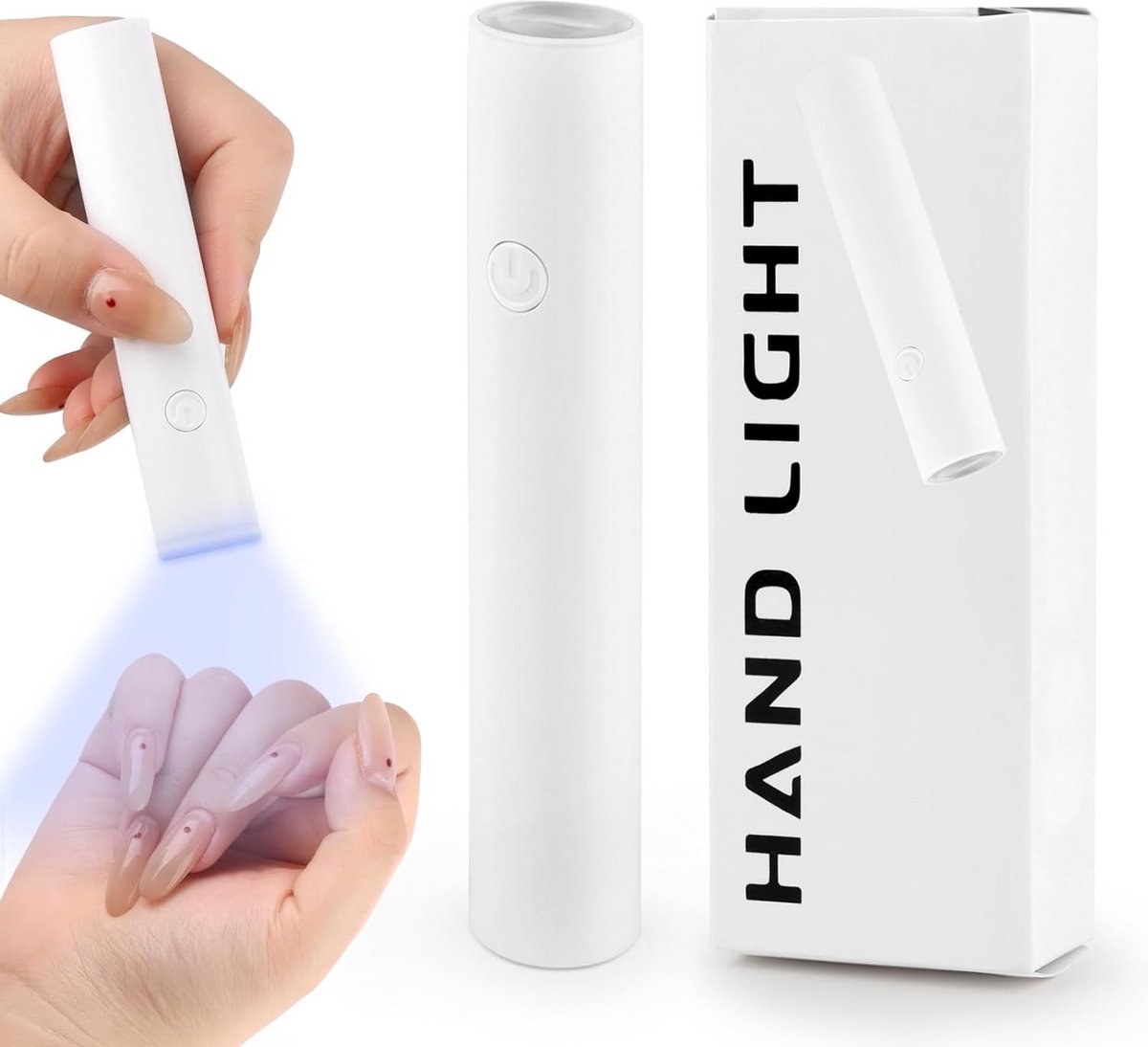 Oplaadbare Mini UV-Nagellamp voor Gelnagels en Nagelsets
