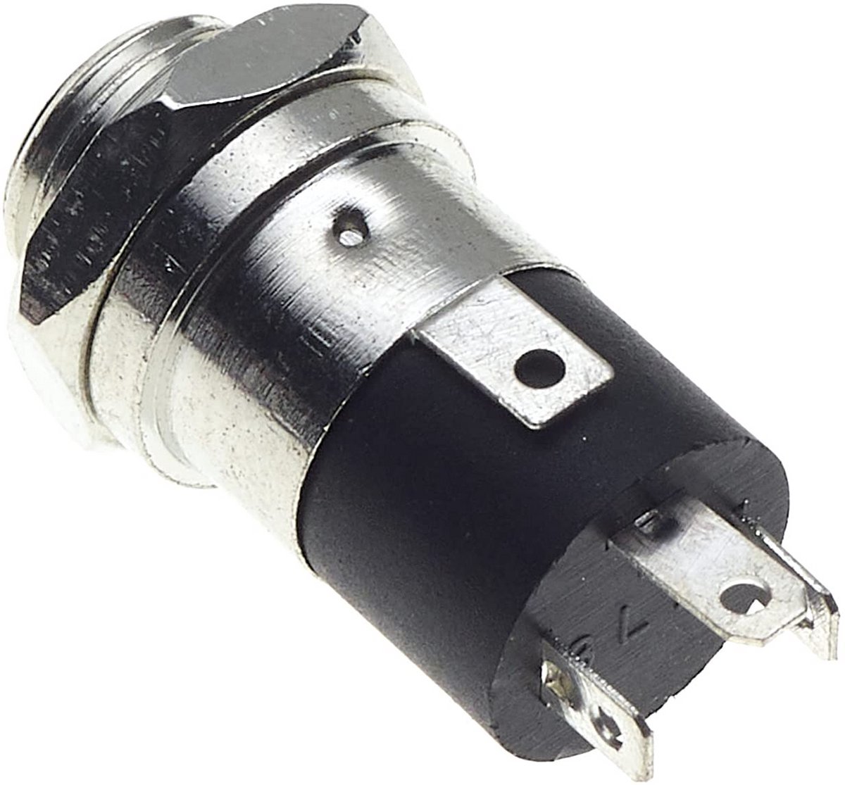 Chassis 3.5mm Jack 4-Polige Stereo Bus-Adapter met Moer voor Hoofdtelefoon en Audio