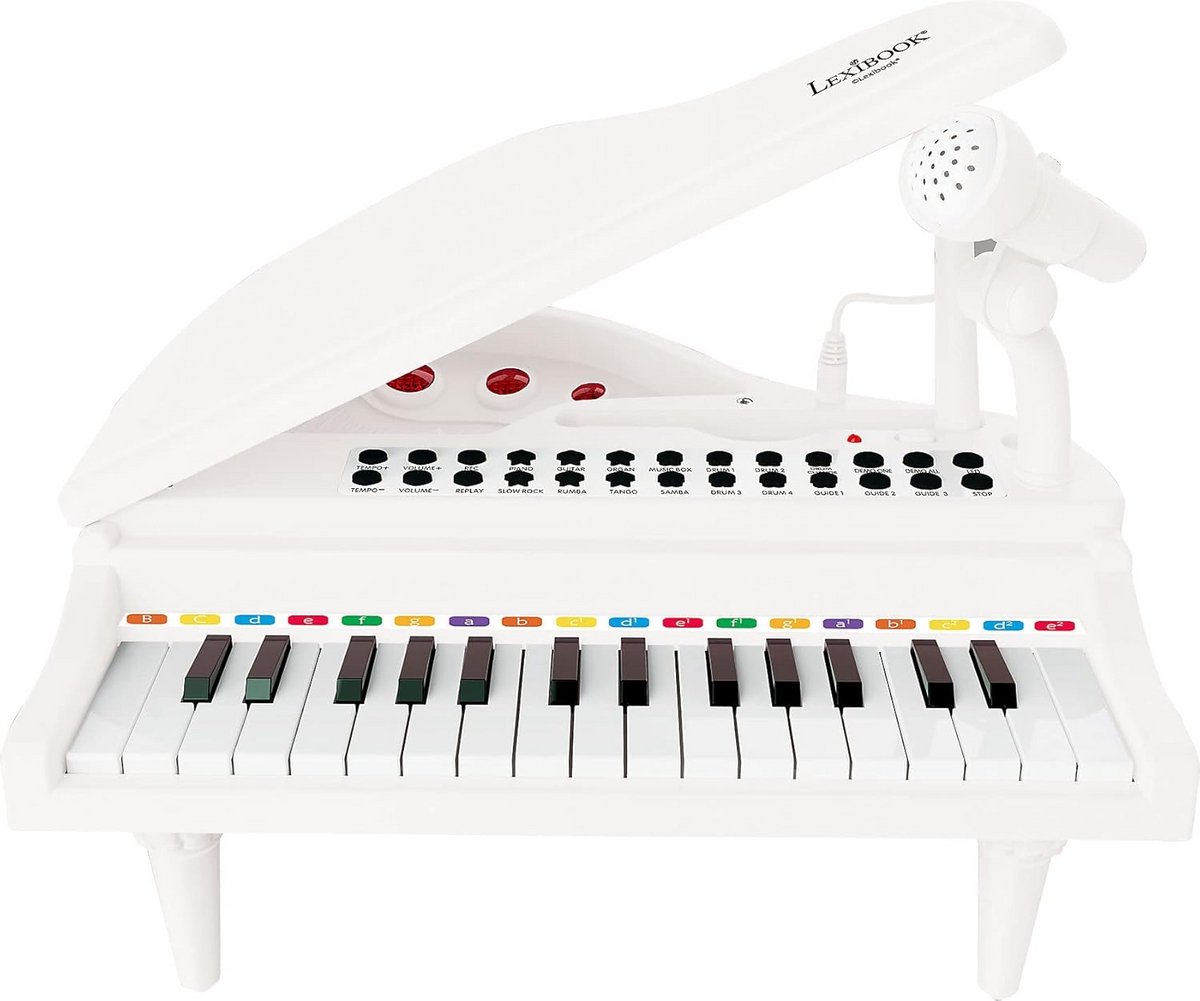 Kindvriendelijk Leerpiano met Verlichte Toetsen, Opnamefunctie en MP3 Speler