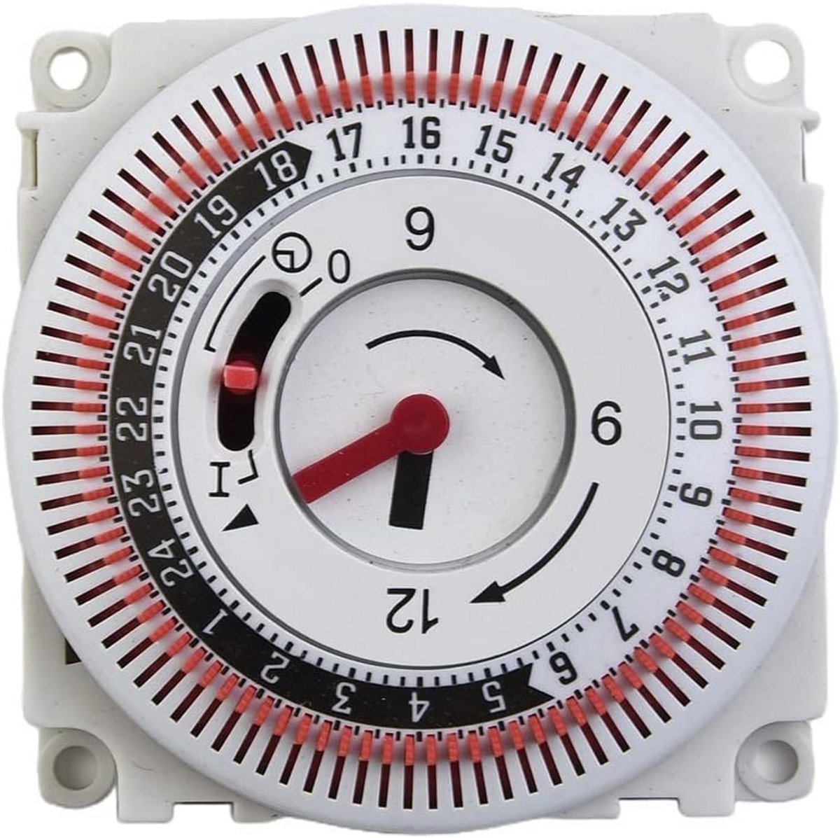 Mechanische 24-uurs Timer - Industriële Timer voor Lampen en Huishoudelijke Apparaten